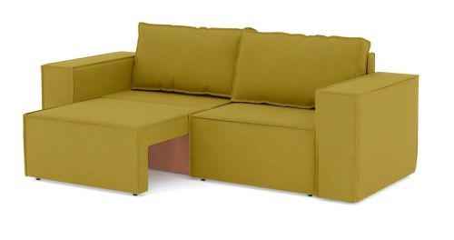 Диван прямой Лофт Zara Yellow  5