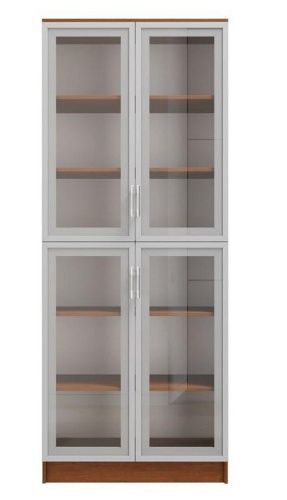 Шкаф книжный Альма 8 орех экко  3