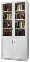 Шкаф книжный Библиограф 2.3 Белый