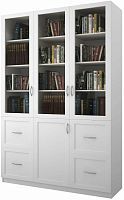 Шкаф книжный Библиограф 3.5 Белый