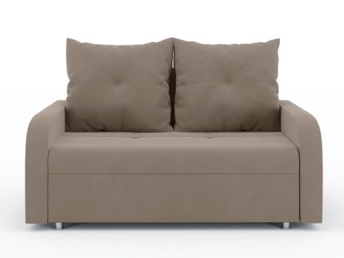Диван прямой Мини Люкс Zara Lt.Brown  2