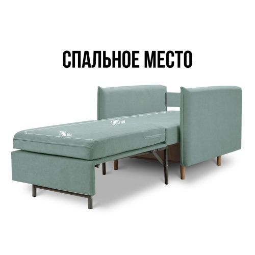 Кресло-кровать Фьёрд мятный  3