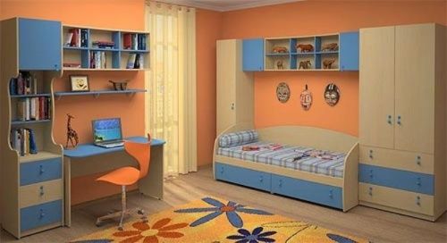 Детская стенка Аврора 8  2