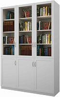Шкаф книжный Библиограф 3.3 Белый