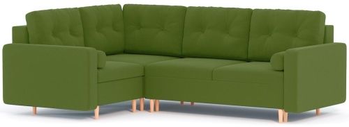 Диван угловой модульный Белфаст Zara Green