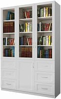 Шкаф книжный Библиограф 3.7 Белый