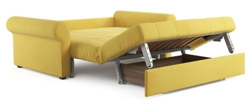 Диван прямой Палермо дизайн Mazerati Yellow 13  4