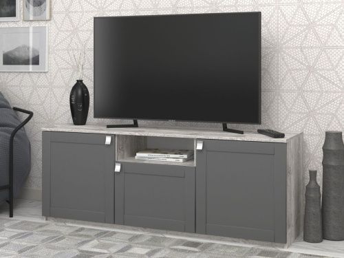 Тумба ТВ Скаген 2 бежевая  5