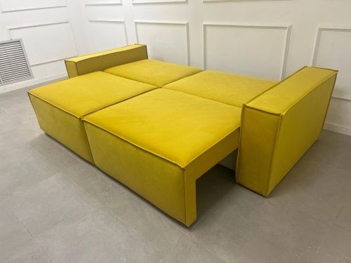 Диван прямой Лофт НПБ Max Yellow  6