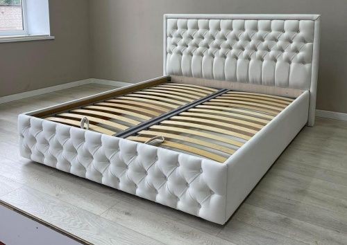 Кровать Флоренция с подъемным механизмом изумруд  7