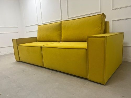 Диван прямой Лофт НПБ Max Yellow  2