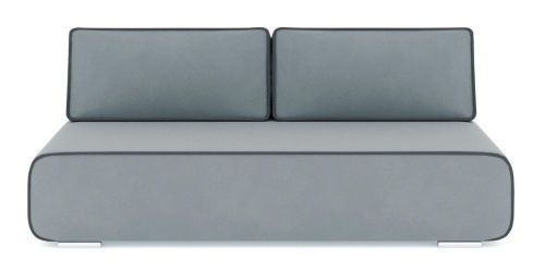 Диван прямой Уно Zara Lt.Grey  2