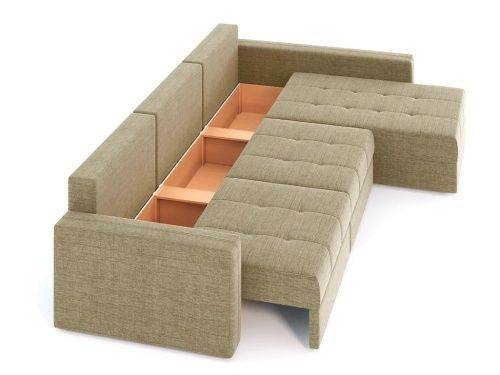 Диван угловой Брест 3 Dream Dk.Beige  2