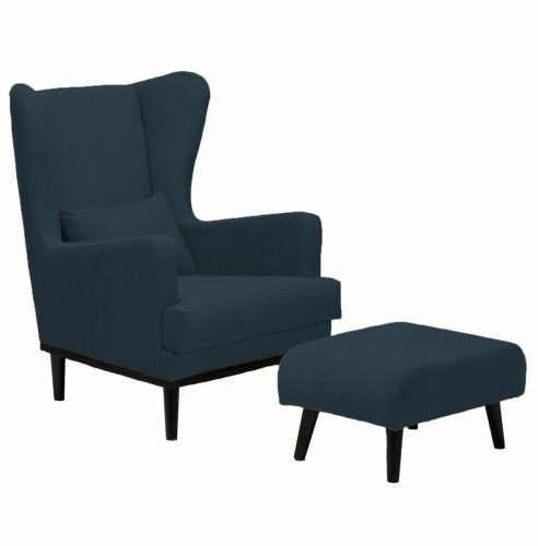Пуф Оскар Zara Indigo  4