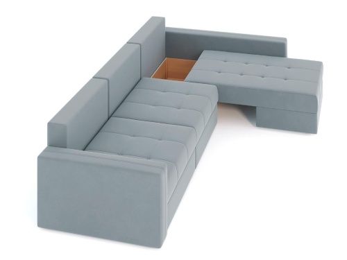 Диван угловой Брест 3 Zara Lt.Grey  2