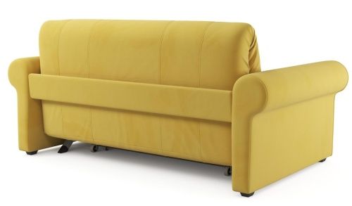 Диван прямой Палермо дизайн Mazerati Yellow 13  5