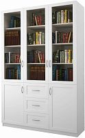 Шкаф книжный Библиограф 3.6 Белый