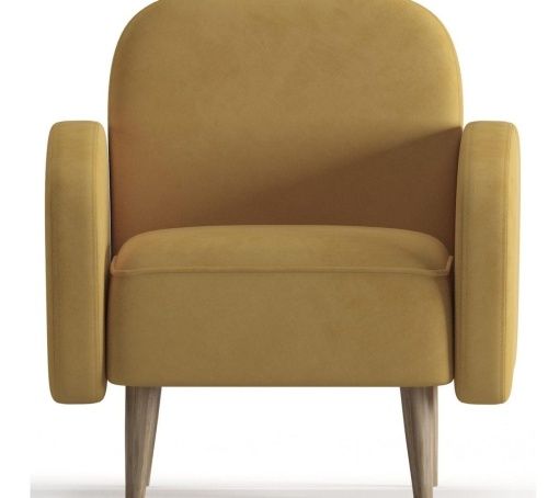 Кресло Бержер Zara Yellow  2