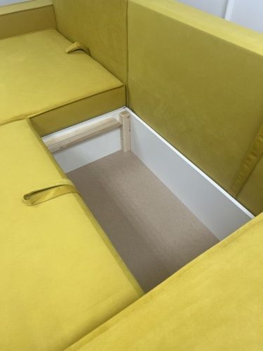 Диван прямой Лофт НПБ Max Yellow  4