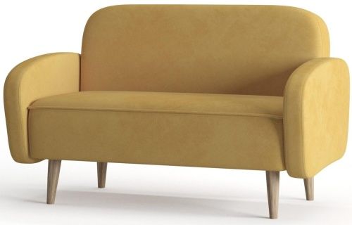 Диван прямой Бержер Zara Yellow