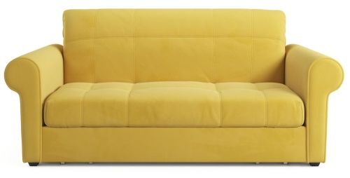 Диван прямой Палермо дизайн Mazerati Yellow 13  2