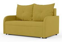 Диван прямой Мини Люкс Лайт Zara Yellow