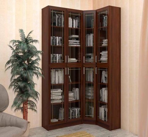 Шкаф книжный Билли 8 витраж