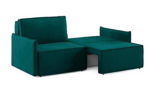 Диван прямой Лофт с узкими подлокотниками Zara Izumrud  4
