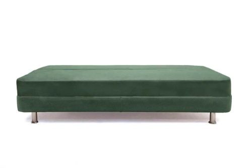 Диван прямой Алькантара, Green  2