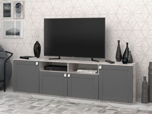 Тумба ТВ Скаген 5 белая  3