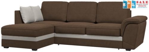 Диван угловой Милан 2 Zara Brown